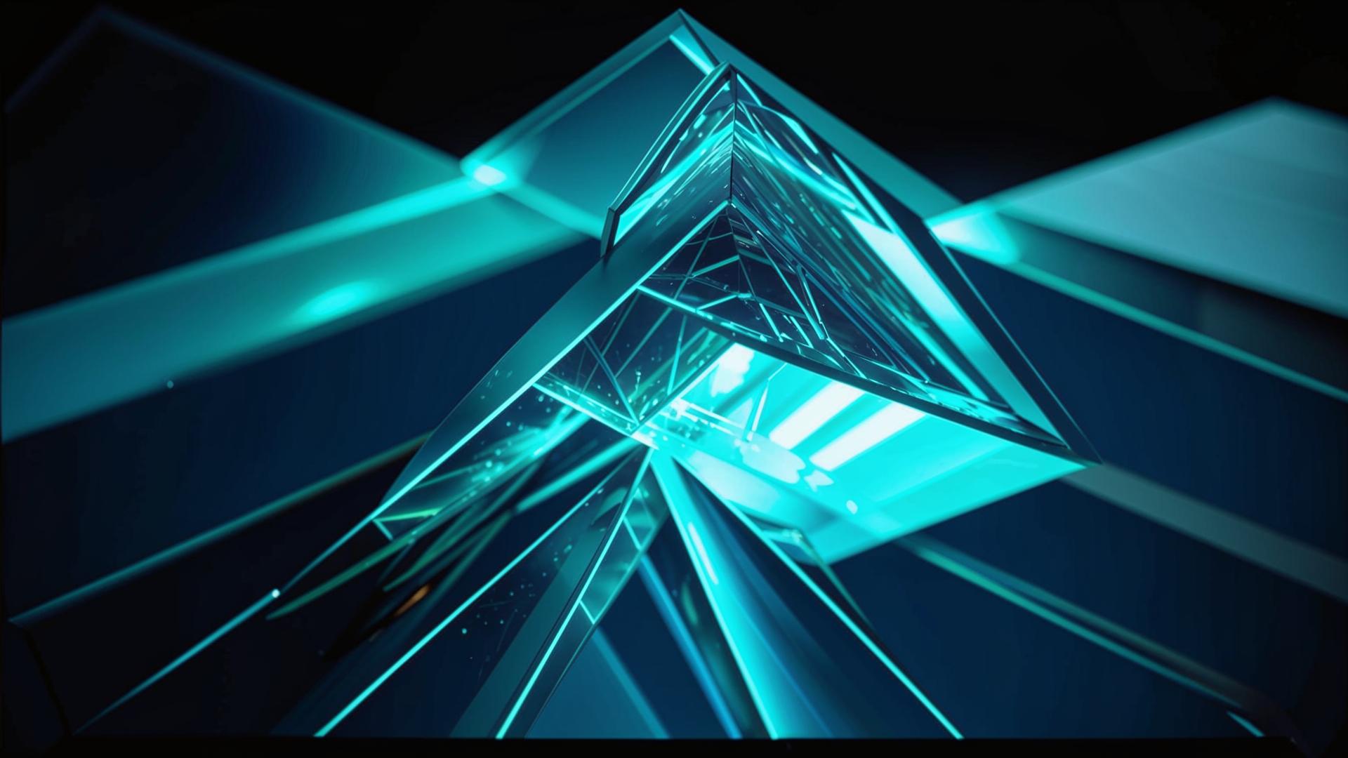 Motif Prism Transparent en arrière-plan